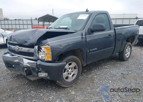 2007 Chevrolet Silverado 1500 Lt1 из США, поврежденный, VIN 1GCEC14C97Z574075